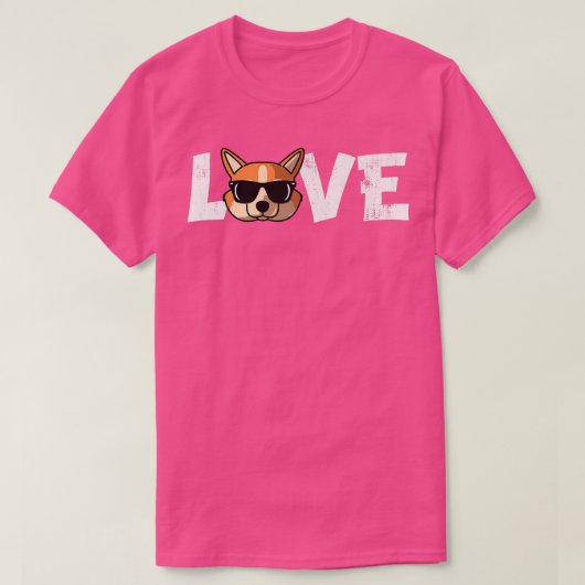Leuke Liefde Welsh Corgi Moeder Grappige Welsh Cor T-shirt (Design voorkant)