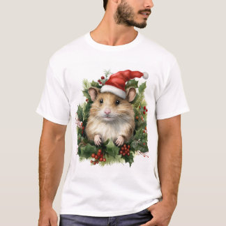 Leuke liefdevolle kerst muis T-shirt