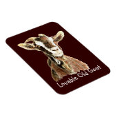 Leuke lieve oude geit, Boerderij dierlijke Humor Magneet (Rechterzijde)