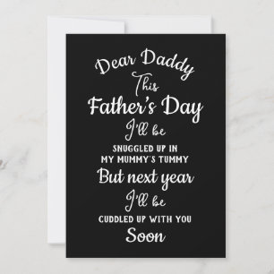 Leuke lieve papa deze Vaderdag toekomstige ouders Feestdagenkaart