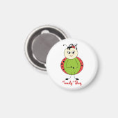 Leuke lieveheersbeestje meisjesachtige Mode Magneet (Voorkant / Achterkant)