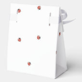 Leuke lieveheersbeestjes Baby shower Bedankdoosjes (Achterkant)