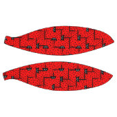 Leuke lieveheersbeestjes - rood patroon basketbal (Panelen)