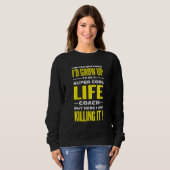 Leuke Life Coach  Mindset Mentor Humor Trui (Voorkant volledig)