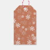 Leuke lijst Certificaat Kerst Sneeuwvlok Gift Labe Cadeaulabel (Achterkant)