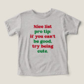 Leuke lijst pro tip grappig rood groen Kerstmis (Design voorkant)