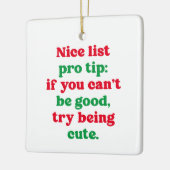 Leuke lijst pro tip schattige grappige huisdier fo keramisch ornament (Links)