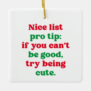 Leuke lijst pro tip schattige grappige huisdier fo keramisch ornament