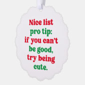 Leuke lijst schattig grappig rood groen huisdier f ornament kaart (Links)