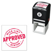 Leuke lijst status leuke slimme kerst zelfinktende stempel (In situ)