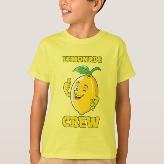 leuke limonade-breintkunst t-shirt (Voorkant)