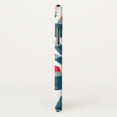 Leuke lippenstift: hoofdletters wit Case-Mate iPhone case (Achterkant / rechts)