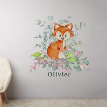 Leuke Little Fox aangepaste naam