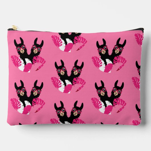 Leuke Llama Alpaca Accessoires Etui (Voorkant)