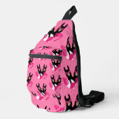 Leuke Llama Alpaca Accessoires Sling Bag (Rechterhoek)