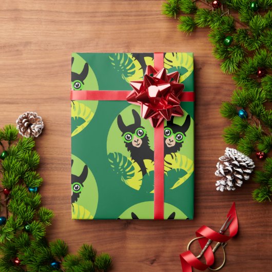 Leuke Llama Alpaca Beste Vrienden Cadeaupapier (Feestdagen Geschenken)