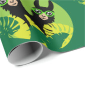 Leuke Llama Alpaca Beste Vrienden Cadeaupapier (Rol Hoek)