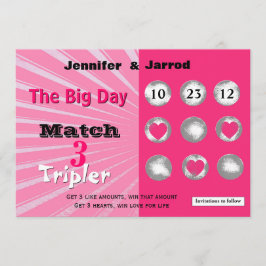 Leuke Lotto Krabbel Huwelijksaankondiging Kaart