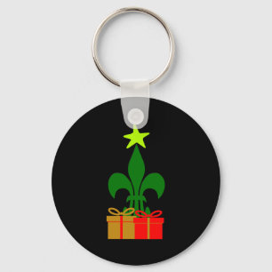 Leuke Louisiana Kerstboom Cajun New Orleans Sleutelhanger