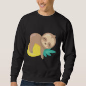 Leuke luiaard ananas trui (Voorkant)