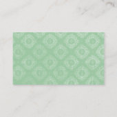 Leuke luiaard groen Waterverf baby shower diape Informatiekaartje (Achterkant)