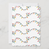 Leuke luiaard kleurrijke kerstfoto feestdagenkaart (Achterkant)