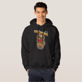 Leuke luiaard meloen hoodie (Voorkant volledig)