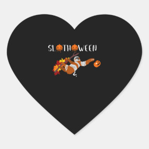 Leuke luiaard Slotheen Halloween kostuum Hart Sticker