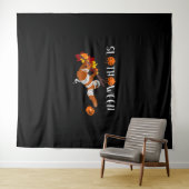 Leuke luiaard Slotheen Halloween kostuum Wandkleed (In Situ (horizontaal))