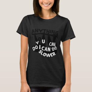Leuke luiaards kostuum alles wat je kunt doen ik k t-shirt