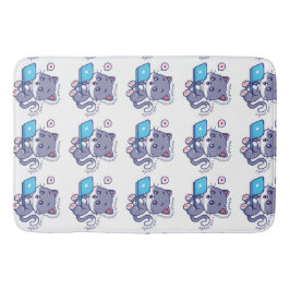 Leuke luie student - misschien ga ik morgen studer badmat