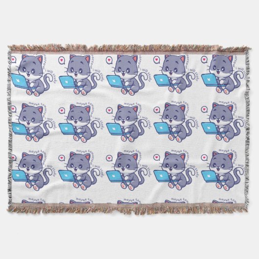 Leuke luie student - misschien ga ik morgen studer deken (Voorkant)