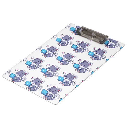 Leuke luie student - misschien ga ik morgen studer klembord (Gekanteld)