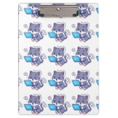 Leuke luie student - misschien ga ik morgen studer klembord (Voorkant)