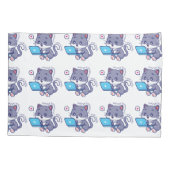 Leuke luie student - misschien ga ik morgen studer kussensloop (Achterkant)