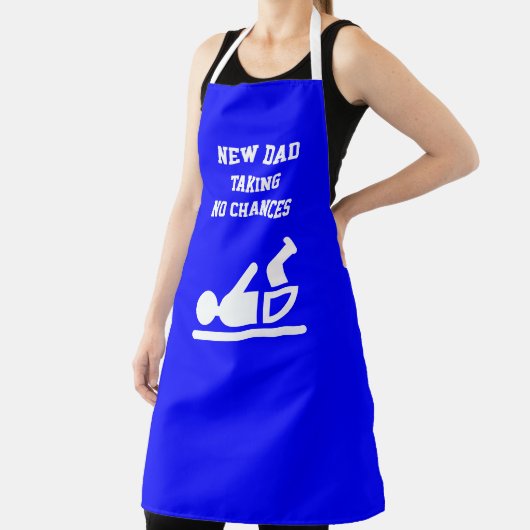 Leuke Luier Duty NEW DAD Blue Schort (Insitu)