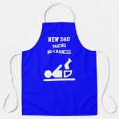 Leuke Luier Duty NEW DAD Blue Schort (Voorkant)