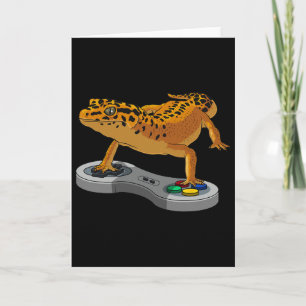 Leuke Luipaardgekko Baardagaam Cadeau Kinderen Coo Kaart