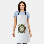 Leuke maar enge spookillustratie tanktop schort (Gedragen)