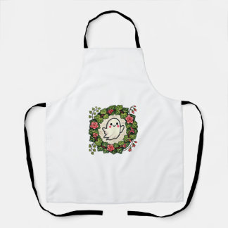 Leuke maar enge spookillustratie tanktop schort