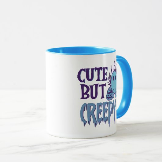 Leuke maar griezelige geest Jack-O' lantaarn Hallo Mok (Voorkant rechts)