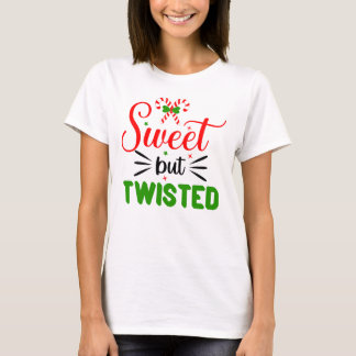 Leuke Maar Verdraaide Grappige Kersttrui T-shirt