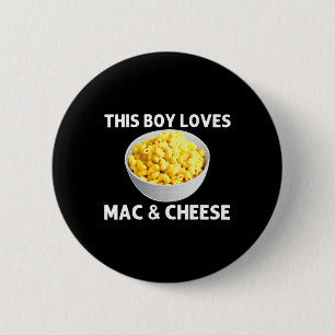 Leuke Mac And Cheese Voor Jongens Kinderen Macaron Ronde Button 5,7 Cm