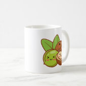 Leuke macadamia noten koffiemok (Voorkant rechts)