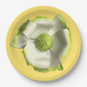 Leuke madeliefjes bloem lente zomer bruiloft verja papieren bordje (Voorkant)