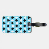 Leuke Magician Magic Bunny Trick Voor Kinderen Bagagelabel (Achterkant horizontaal)