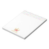 Leuke Magische Eenhoorn & Multicolor Sterren Notitieblok (Linkerzijde)