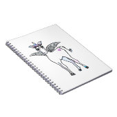 Leuke magische eenhoorn tekening notitieboek (Rechterzijde)