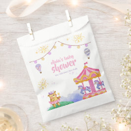 Leuke Magische Hete Luchtballon Carrousel Baby sho Bedankzakje