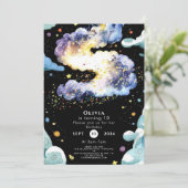 Leuke Magische Ruimte Verjaardag Kaart (Staand voorkant)